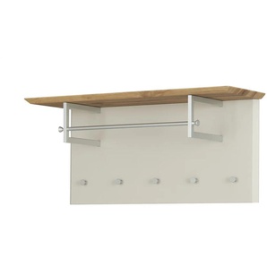 Wohnwert Garderobenpaneel  Azzura ¦ creme ¦ MDF-Platte ¦ Maße (cm): B: 93 H: 42 T: 31.0