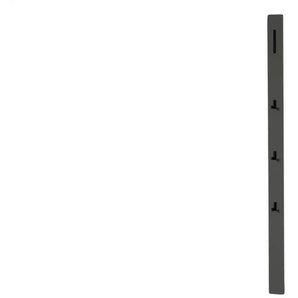 Wohnwert Garderobenpaneel  Leo  ¦ grau ¦ MDF-Platte ¦ Maße (cm): B: 10 H: 165 T: 5.0