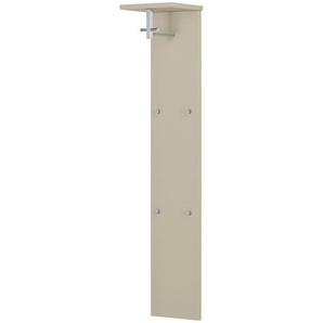 Wohnwert Garderobenpaneel  Nicolo ¦ beige ¦ MDF-Platte ¦ Maße (cm): B: 33 H: 167 T: 31.0