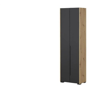 Wohnwert Garderobenschrank Arca - creme - Materialmix - 59 cm - 190 cm - cm 34,0 | Möbel Kraft