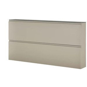 Wohnwert Hängeschuhschrank  Nicolo ¦ beige ¦ Maße (cm): B: 160 H: 81 T: 22.0