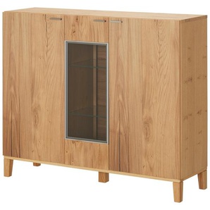 Wohnwert Highboard  Natura ¦ holzfarben ¦ Maße (cm): B: 128 H: 110 T: 38