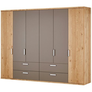 Wohnwert Kleiderschrank   Trento ¦ holzfarben ¦ Maße (cm): B: 302 H: 234 T: 60
