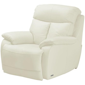 Wohnwert Ledersessel  Ambra - beige - Materialmix - 106 cm - 102 cm - 102 cm | Möbel Kraft