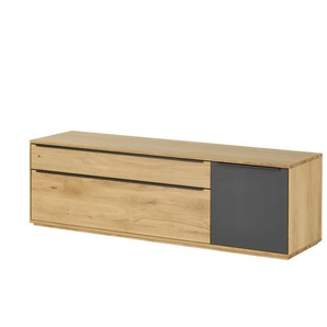 Wohnwert Lowboard Rhodos - holzfarben - Materialmix - 183 cm - 56 cm - cm 50,0 | Möbel Kraft