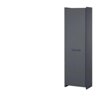 Wohnwert Mehrzweckschrank Azzura - grau - Materialmix - 57 cm - 190 cm - cm 35,0 | Möbel Kraft