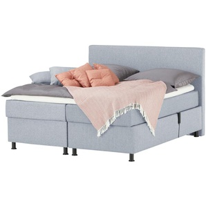 Wohnwert Motor-Boxspringbett  Dormian Boro Motor ¦ grau ¦ Maße (cm): B: 200 H: 122