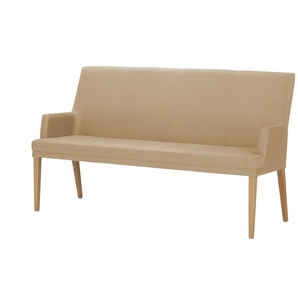 Wohnwert Polsterbank Mia - beige - Materialmix - 160 cm - 94 cm - cm 62,0 | Möbel Kraft