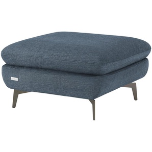 Wohnwert Polsterhocker  Amarena ¦ blau ¦ Maße (cm): B: 80 H: 45 T: 80.0