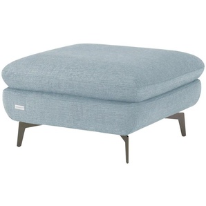 Wohnwert Polsterhocker Amarena - blau - Materialmix - 80 cm - 45 cm - cm 80,0 | Möbel Kraft
