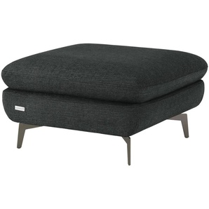 Wohnwert Polsterhocker  Amarena ¦ schwarz ¦ Maße (cm): B: 80 H: 45 T: 80.0