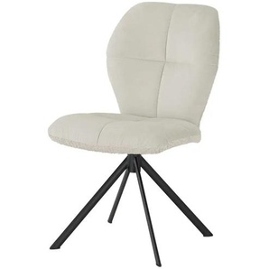 Wohnwert Polsterstuhl  Luisa ¦ creme ¦ Maße (cm): B: 50 H: 90 T: 60.0