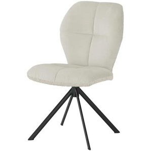 Wohnwert Polsterstuhl  Luisa ¦ creme ¦ Maße (cm): B: 50 H: 90 T: 60.0