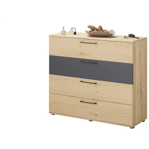 Wohnwert Schubladenkommode Korsika - holzfarben - Materialmix - 120 cm - 103,6 cm - cm 46,0 | Möbel Kraft