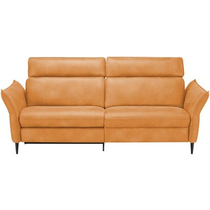 Hukla Sofa 3-sitzig  Solea ¦ gelb ¦ Maße (cm): B: 224 T: 95.0