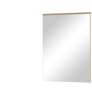 Wohnwert Spiegel 58 x 73 cm Valeo ¦ holzfarben ¦ Glas,Aluminium,Holzwerkstoff ¦ Maße (cm): B: 58 H: 73 T: 2.5