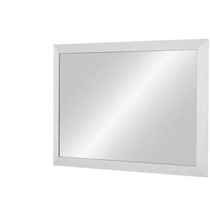 Wohnwert Spiegel 96 x 67 cm Intro ¦ silber ¦ Glas,Aluminium,Holzwerkstoff ¦ Maße (cm): B: 96 H: 67 T: 5.0