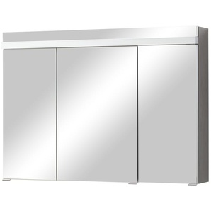 Wohnwert Spiegelschrank  Alea ¦ schwarz ¦ Maße (cm): B: 100 H: 72 T: 15.0