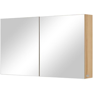Wohnwert Spiegelschrank  Capri ¦ holzfarben ¦ Maße (cm): B: 120 H: 70 T: 18.0