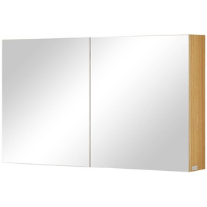 Wohnwert Spiegelschrank  Capri ¦ holzfarben ¦ Maße (cm): B: 120 H: 70 T: 18.0