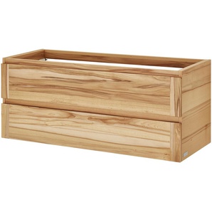 Wohnwert Waschtischunterschrank  Capri ¦ holzfarben ¦ Maße (cm): B: 120 H: 52 T: 45.5