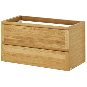 Wohnwert Waschtischunterschrank  Capri ¦ holzfarben ¦ Maße (cm): B: 90 H: 52 T: 45.5