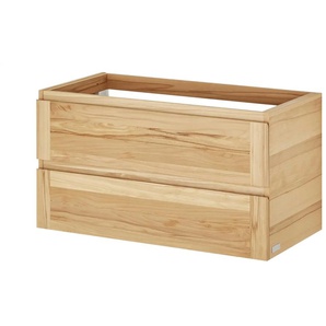 Wohnwert Waschtischunterschrank  Capri ¦ holzfarben ¦ Maße (cm): B: 90 H: 52 T: 45.5