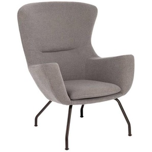 Wohnzimmersessel aus Chenillegewebe Skandi Design
