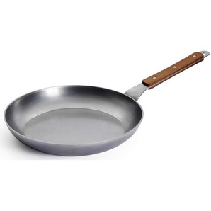 Woll Bratpfanne Carbon Steel, Silber, Metall, PFAS-frei, Kochen, Pfannen, Bratpfannen