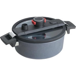 WOLL Dampfgartopf Active-Lite, Aluminiumguss (1-tlg), Dampfkochtopf, incl. Activde Lite Deckel, Induktion, Made in Germany