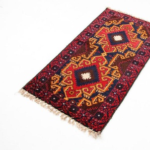 Wollteppich Belutsch Teppich handgeknüpft blau, morgenland, rechteckig, Höhe: 8 mm, handgeknüpft
