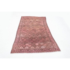 Wollteppich Belutsch Teppich handgeknüpft braun, morgenland, rechteckig, Höhe: 4 mm, handgeknüpft