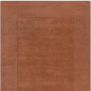 Wollteppich FLAIR RUGS Tuscany Teppiche Gr. B/L: 160 cm x 230 cm, 8 mm, 1 St., orange Schurwollteppiche