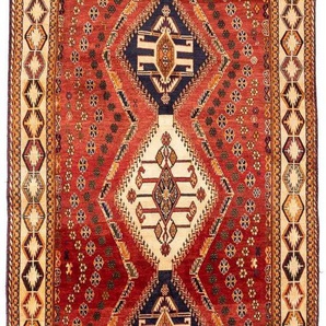 Wollteppich Ghashghai Medaillon 244 x 168 cm, morgenland, rechteckig, Höhe: 10 mm, Unikat mit Zertifikat