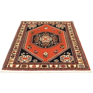 Wollteppich Ghashghai Teppich handgeknüpft rost, morgenland, rechteckig, Höhe: 8 mm, handgeknüpft