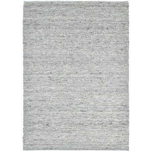 Wollteppich Hörnum Grau/Grau 140 x 200cm Wolle