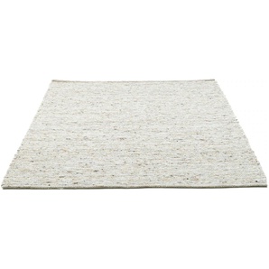 Wollteppich HOME AFFAIRE Greith Teppiche Gr. B/L: 120 cm x 180 cm, 12 mm, 1 St., grau (sand grau) Schurwollteppiche