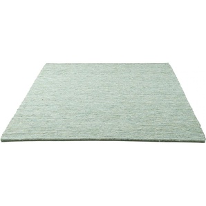 Wollteppich HOME AFFAIRE Pirker Teppiche Gr. B/L: 120 cm x 180 cm, 12 mm, 1 St., grün Schurwollteppiche