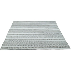 Wollteppich HOME AFFAIRE Prenten Teppiche Gr. B/L: 130 cm x 190 cm, 10 mm, 1 St., beige (natur grau) Schurwollteppiche