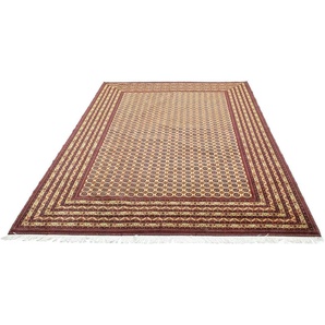 Wollteppich Kelim Afghan Teppich handgeknüpft rot, morgenland, rechteckig, Höhe: 7 mm, handgeknüpft