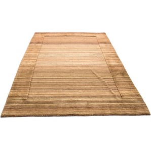 Wollteppich Loribaft Teppich handgewebt mehrfarbig, morgenland, rechteckig, Höhe: 18 mm