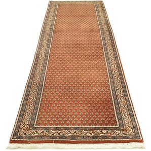 Wollteppich Mir Teppich handgeknüpft braun, morgenland, rechteckig, Höhe: 12 mm