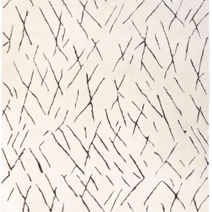 Wollteppich MORGENLAND Berber Teppich - Sara rechteckig Teppiche Gr. B/L: 140 cm x 200 cm, 25 mm, 2,8 m², 1 St., weiß Esszimmerteppiche handgeknüpft