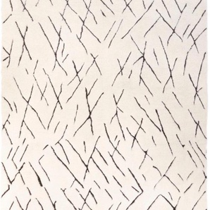 Wollteppich MORGENLAND Berber Teppich - Sara rechteckig Teppiche Gr. B/L: 200 cm x 250 cm, 25 mm, 5 m², 1 St., weiß Schurwollteppiche