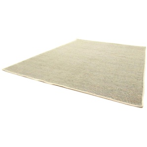 Wollteppich MORGENLAND Kelim Teppich Arvin Teppiche Gr. B/L: 170 cm x 240 cm, 10 mm, 4,08 m², 1 St., weiß Kelimteppich Orientalische Muster Kurzflor