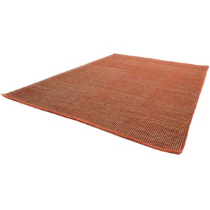 Wollteppich MORGENLAND Kelim Teppich Arvin Teppiche Gr. B/L: 200 cm x 300 cm, 10 mm, 6 m², 1 St., rot Kelimteppich Orientalische Muster Kurzflor