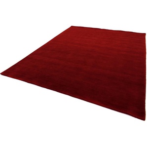 Wollteppich MORGENLAND LORIBAFT TEPPSTAR Teppiche Gr. B/L: 140 cm x 200 cm, 15 mm, 1 St., rot (dunkelrot) Schurwollteppiche