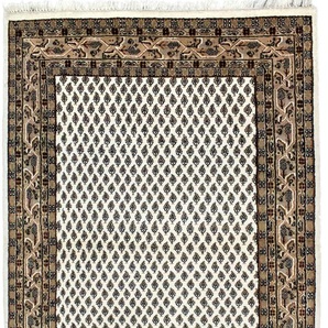 Wollteppich MORGENLAND Mir Teppich Assona Teppiche Gr. B/L: 90 cm x 160 cm, 8 mm, 1,44 m², 1 St., beige Kurzflor-Teppiche