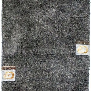 Wollteppich Nepal Teppich handgeknüpft silber, morgenland, rechteckig, Höhe: 18 mm, handgeknüpft