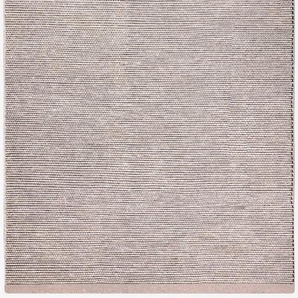 Wollteppich Odenne, andas, rechteckig, Höhe: 10 mm, Uni Farben, meliert, Wolle, handgewebt, Wohnzimmer